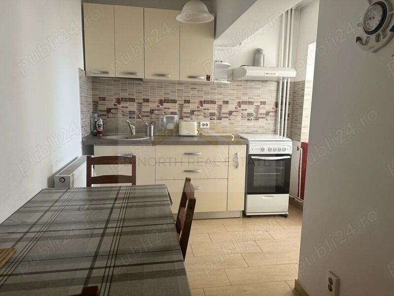 Bulevardul Unirii, apartament 2 camere de inchiriat, 3 balcoane, bloc Zepter.